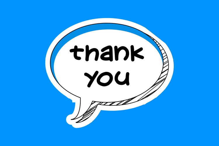 Thank You Message Stickers, Enhancing Communications example image 1