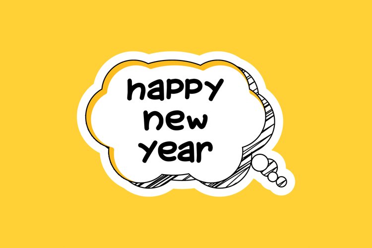 New Year Illustration Image 5