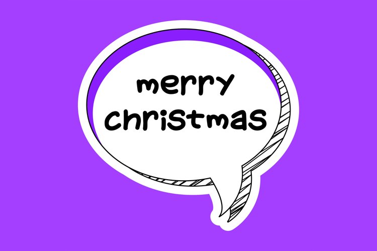 Merry Christmas Clipart Image 4