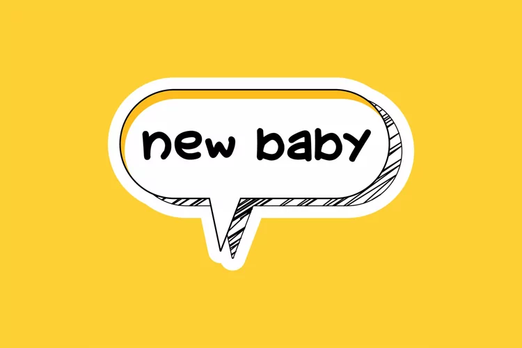 New Baby Message Stickers, Enhancing Communications