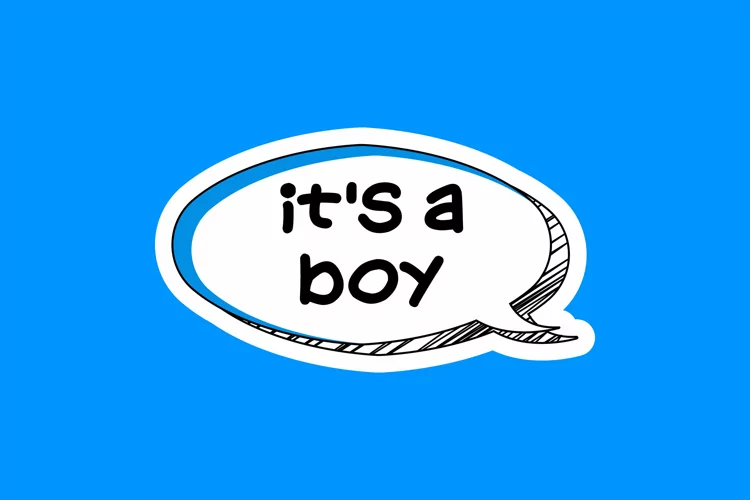 It's a Boy Message Stickers, Enhancing Communications