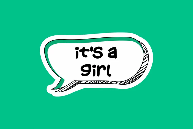 It's a Girl Message Stickers, Enhancing Communications