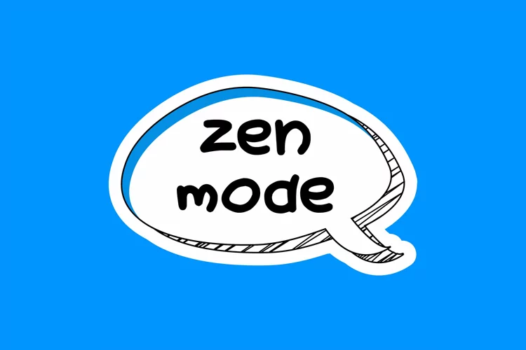 Zen Mode Message Stickers, Enhancing Communication