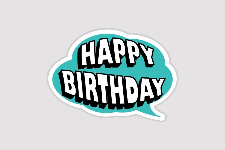 Happy Birthday Message Stickers, Enhancing Communications