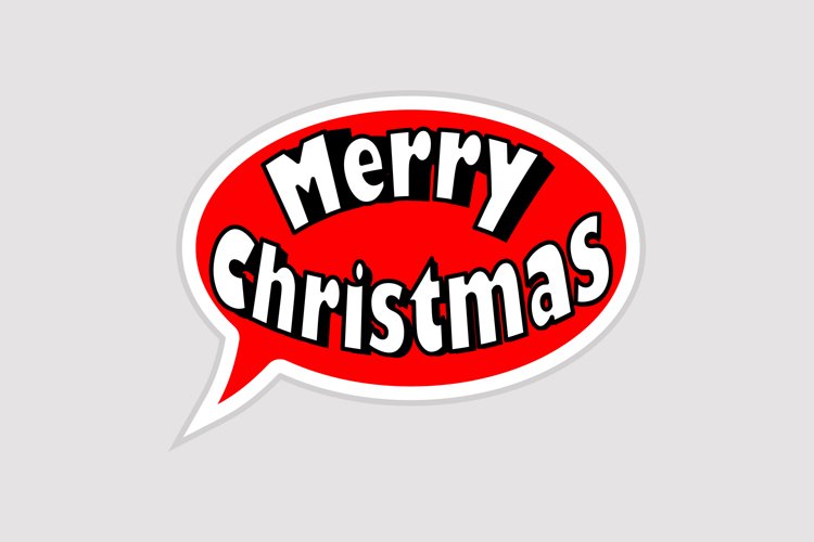 Merry Christmas Clipart Image 3