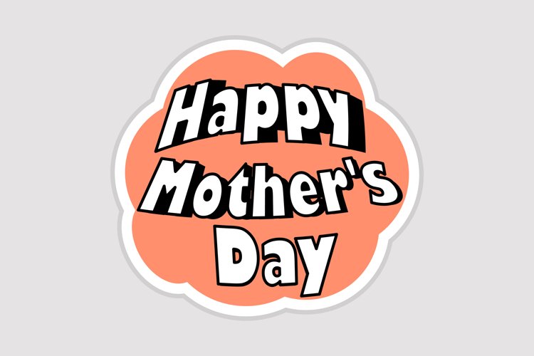 Happy Mothers Day Message Stickers Enhancing Communications