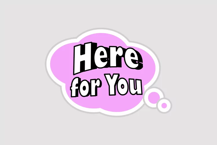 Here for You Message Stickers, Enhancing Communication