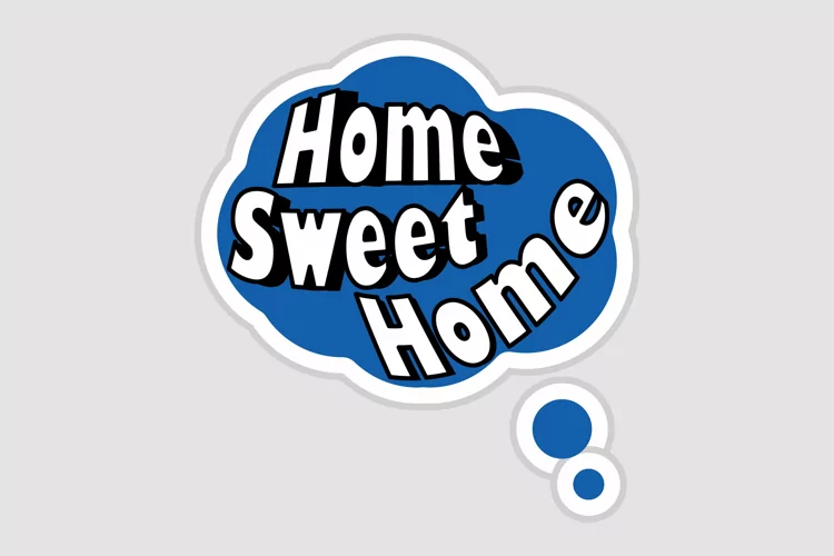 Home Sweet Home Message Stickers, Enhancing Communications