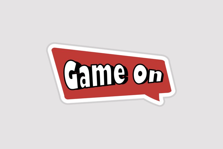 Game On Message Stickers, Enhancing Communications example image 1