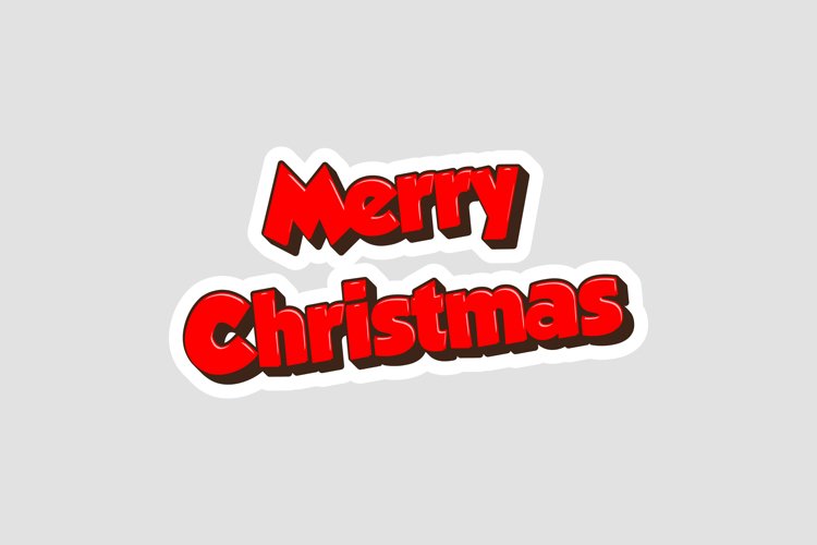 Merry Christmas Clipart Image 2