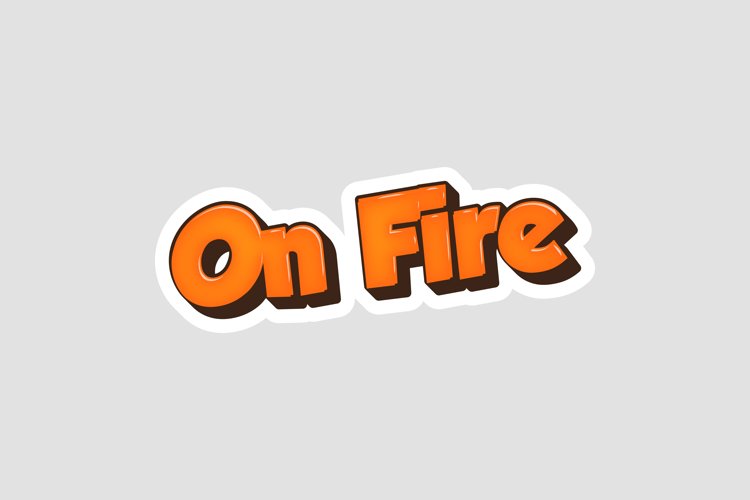 On Fire Message Stickers, Enhancing Communications
