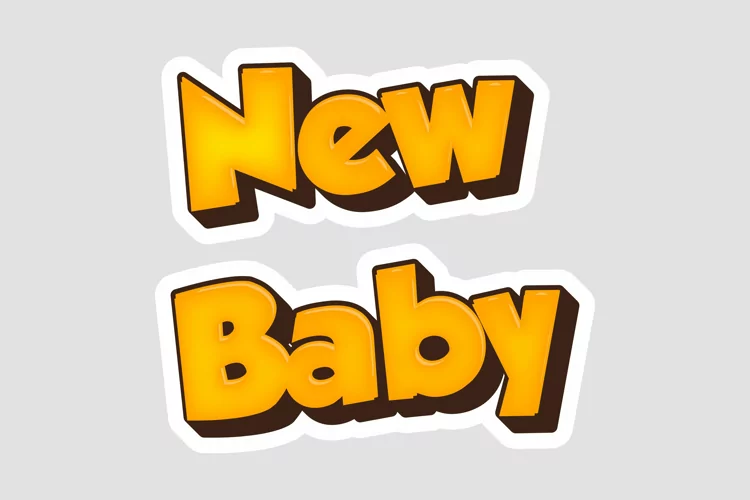 New Baby Message Stickers, Enhancing Communications