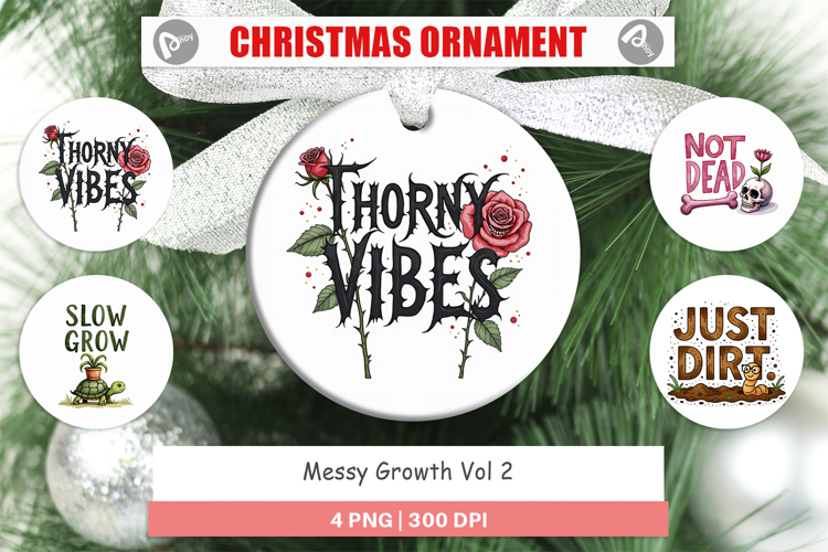 Christmas Ornament Sublimation Designs