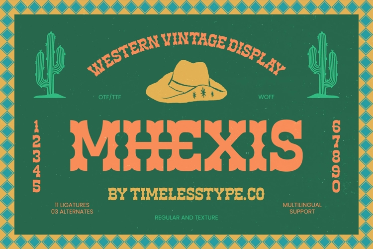 Mhexis - Western Vintage Display