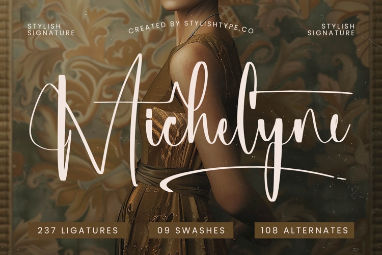 Michelyne - Stylish Signature Font