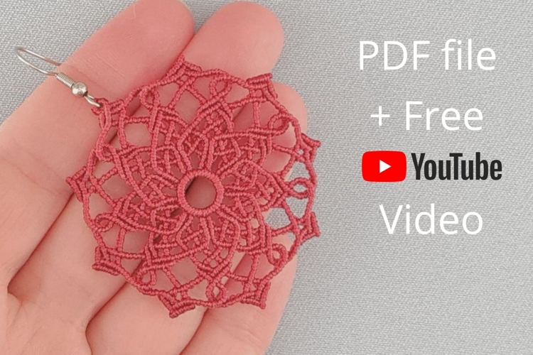 Micro Macrame Mandala DIY YouTube Transcript
