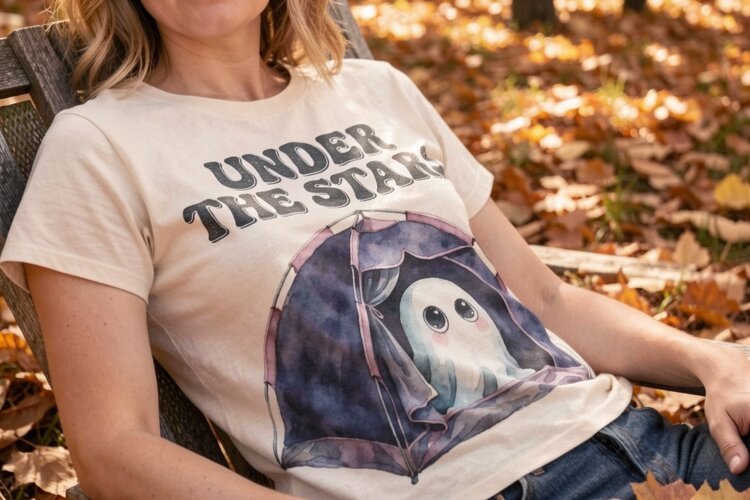 Stargazer Spooky Campers Sublimation example image 1