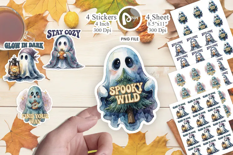 Midnight Stargazer Campers Sticker