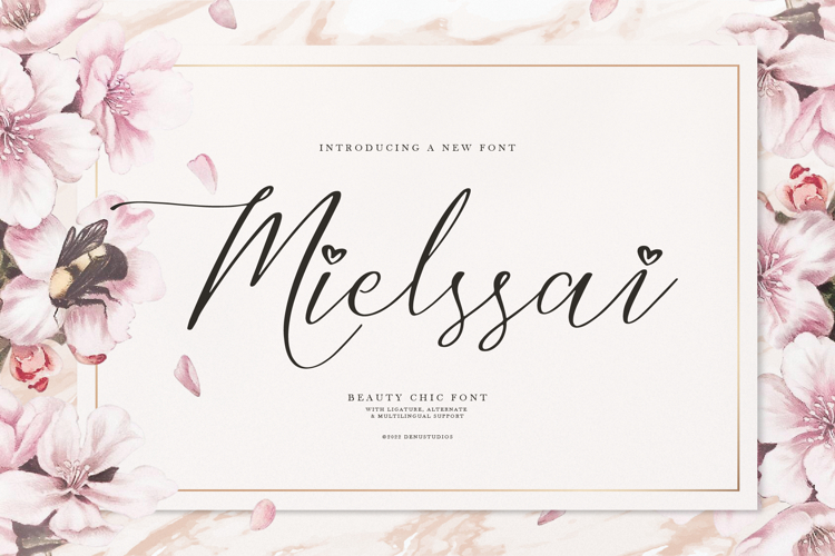 Mielssai | Beauty Chic Font