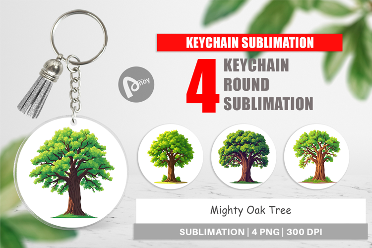 Keychain Mighty Oak