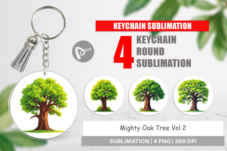 Keychain Mighty Oak example image 1