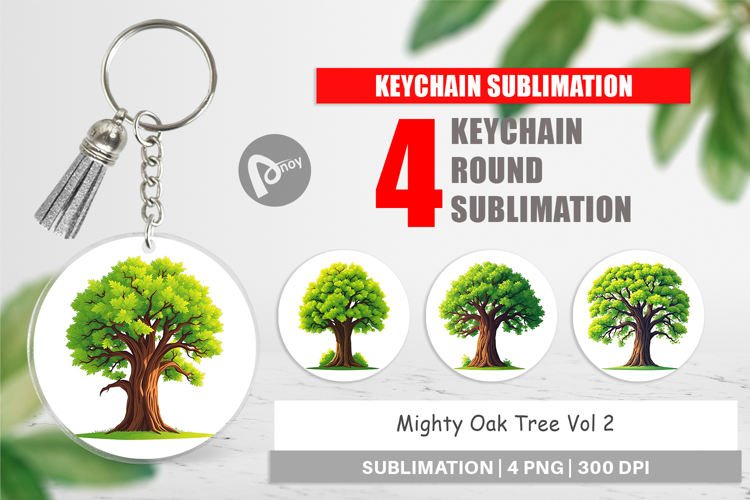 Keychain Mighty Oak