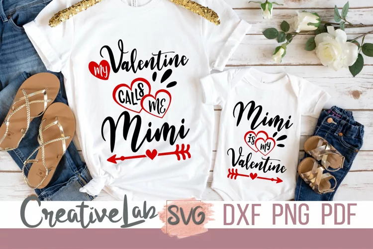 Mimi Is My Valentine, My Valentine Calls Me Mimi, Mimi SVG
