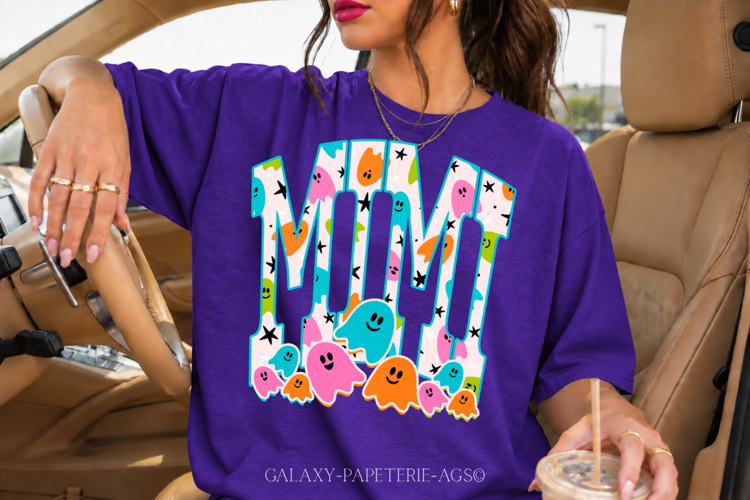 Mimi PNG | Cute Ghost Halloween Shirt Design