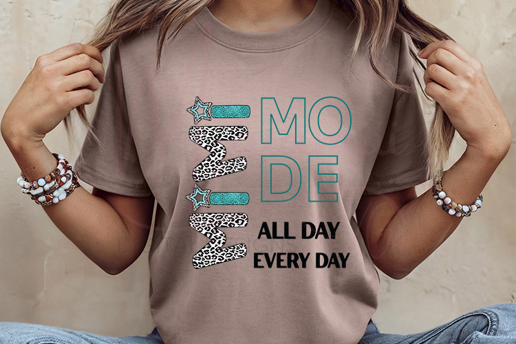 Mimi Mode All Day Every Day PNG, Funny Grandma Mimi Design
