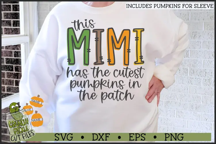 Mimi Pumpkin Patch SVG File