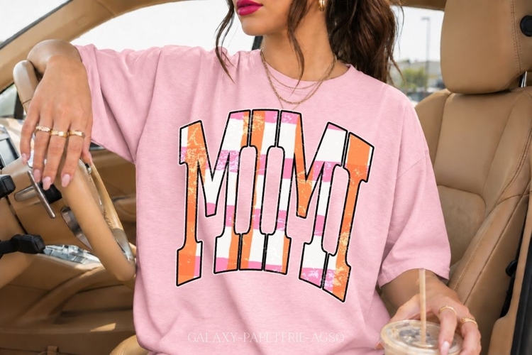 Mimi PNG | Fall Pumpkin Plaid Shirt Design