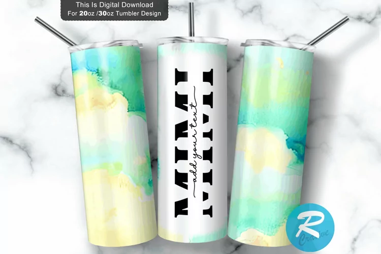 Mimi Seamless Tumbler 20oz/30oz Skinny Tumbler