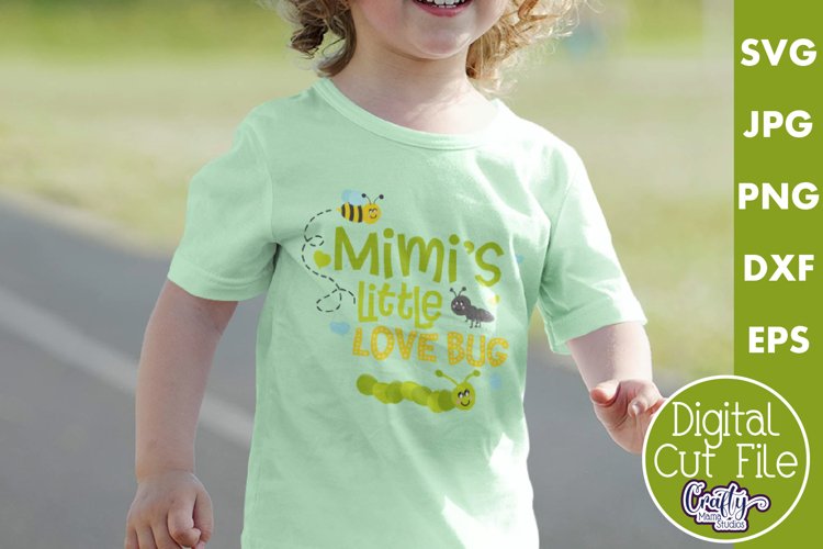 Mimi's Little Love Bug | Mimi Love Svg File example image 1