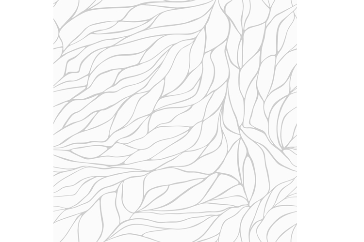 Leaves of a seamless pattern. Floral background. Vector