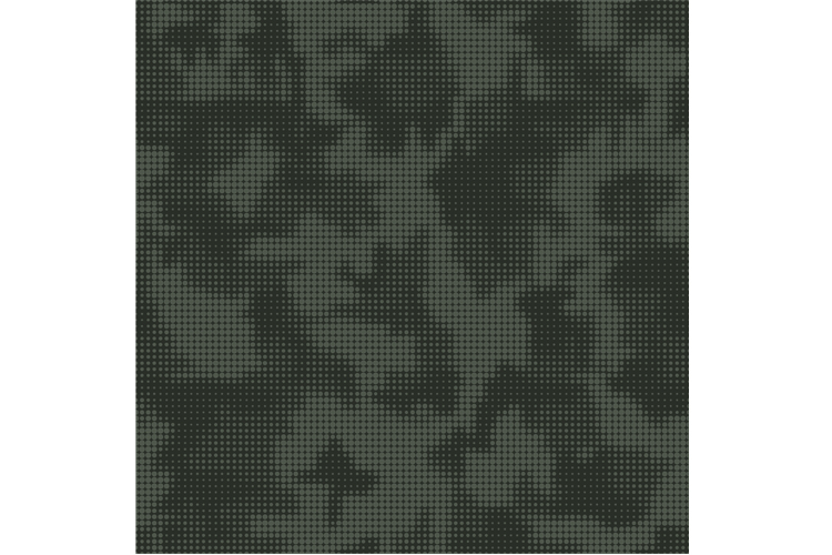 Halftone seamless camouflage texture. Digital camo. Vector