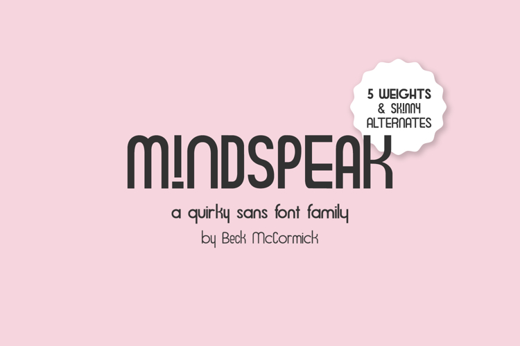 Mindspeak Sans Family