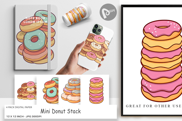 Donut Clipart Image 9