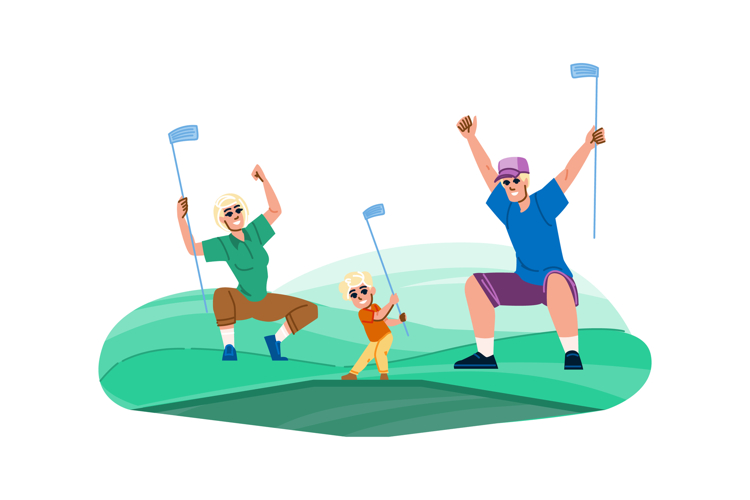 Golf Vector Image 16