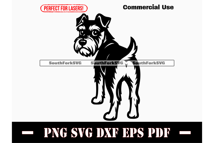 Schnauzer Clipart Image 3