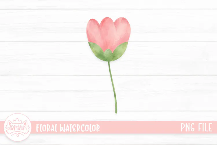 Botanical Watercolor Illustration, Floral Watercolor Design
