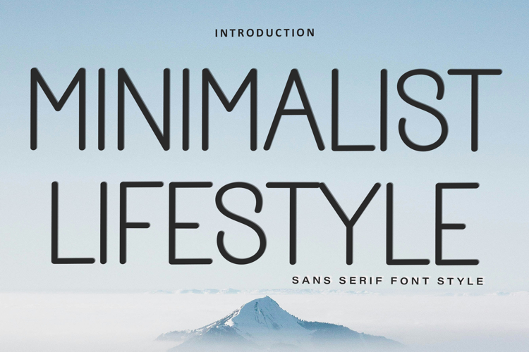 Minimalist Lifestyle