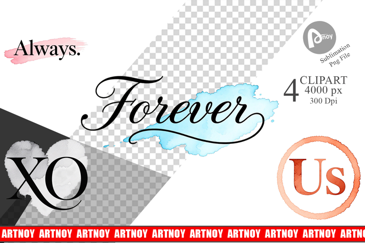 Minimalist Romance Clipart