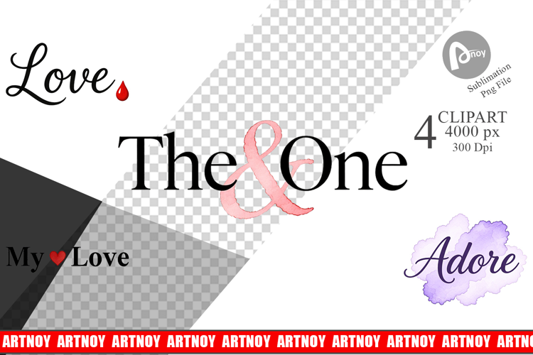 Minimalist Romance Clipart