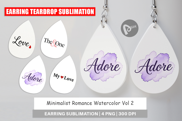 Earring Sublimation Designs Image 24