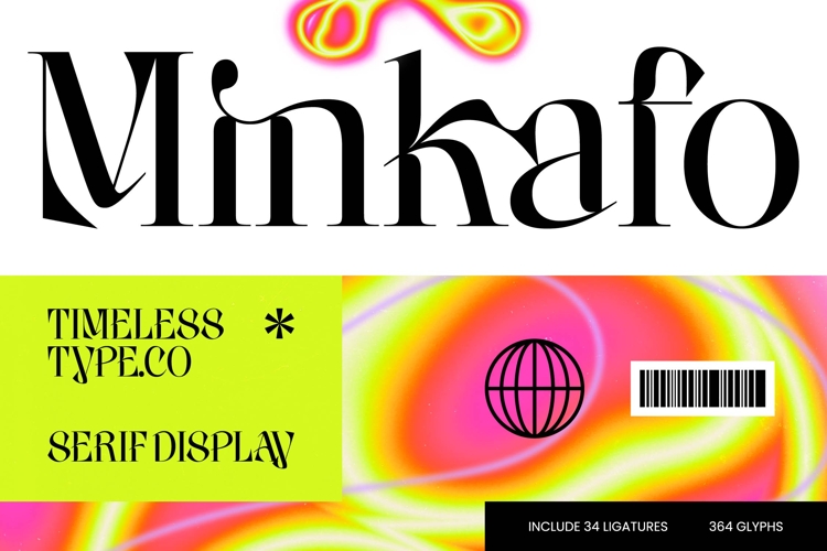 Minkafo - Serif Display Font