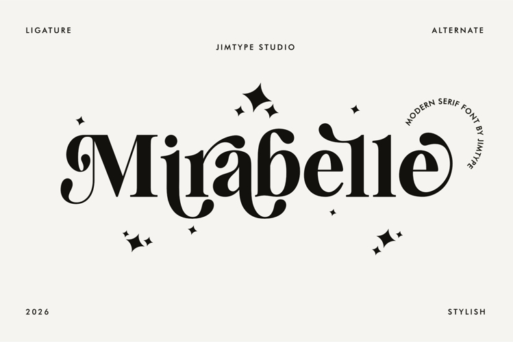 Mirabelle - Elegant Ligature