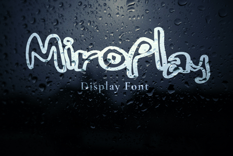 Miroplay The Quirky Display Font