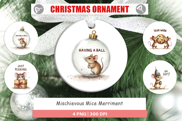 Mice Merriment Ornament