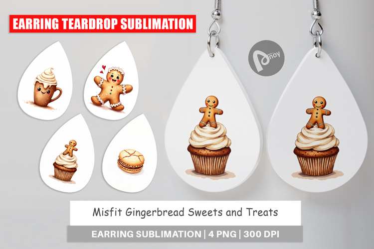 Earring Sublimation Designs Image 20