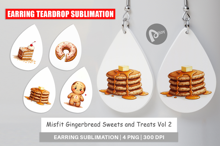 Earring Sublimation Designs Image 19